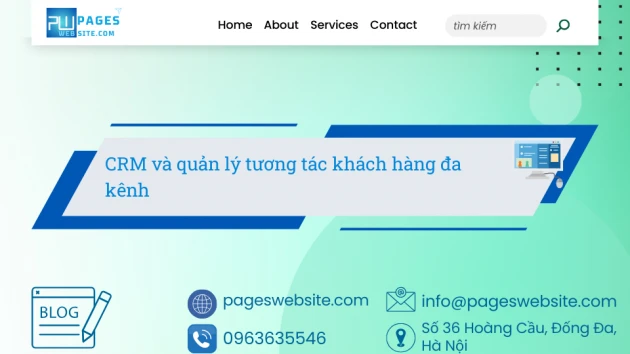 CRM và quản lý tương tác khách hàng đa kênh